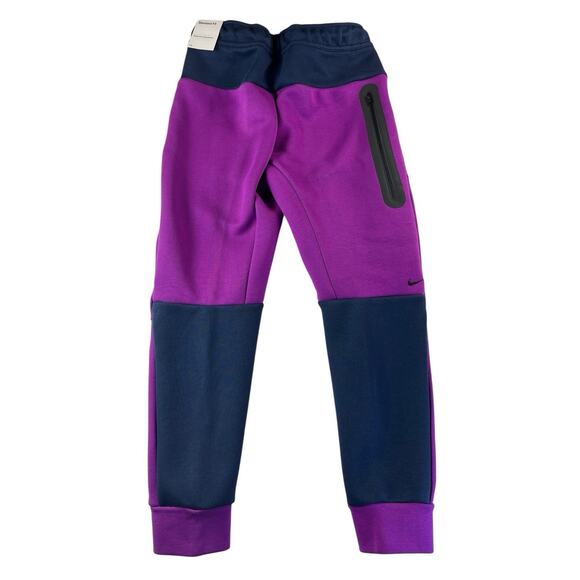 Nike Sportswear Tech Fleece Pants Big Kids Size Medium Joggers Purple HV5869-505 - Picture 3 of 3